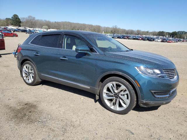 2LMTJ6LR1GBL69661 - 2016 LINCOLN MKX RESERVE TEAL photo 4
