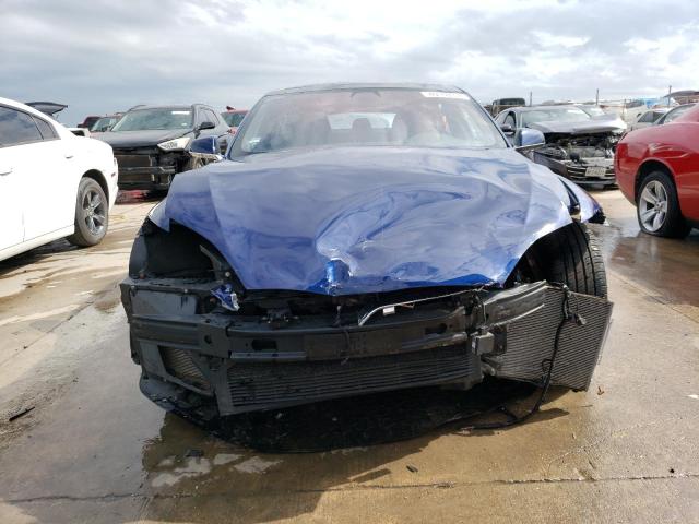 5YJSA1E23HF192341 - 2017 TESLA MODEL S Синій фото 5