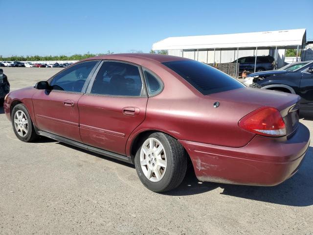 1FAFP53U37A193269 - 2007 FORD TAURUS SE BURGUNDY photo 2