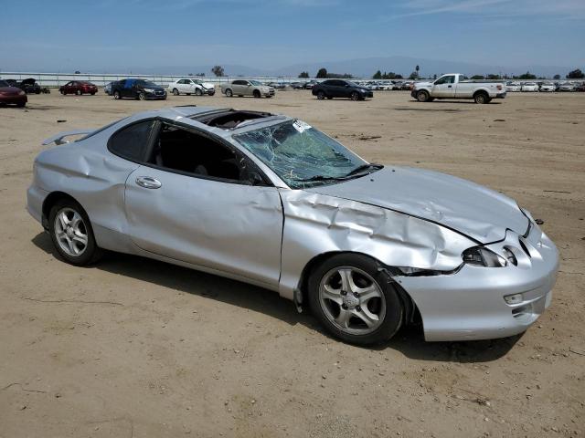 KMHJG25F71U258045 - 2001 HYUNDAI TIBURON SILVER photo 4