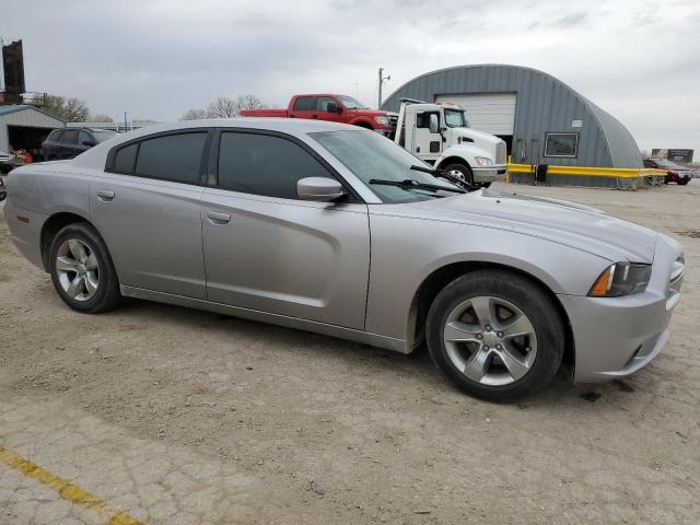 2B3CL3CGXBH537571 - 2011 DODGE CHARGER SILVER photo 4