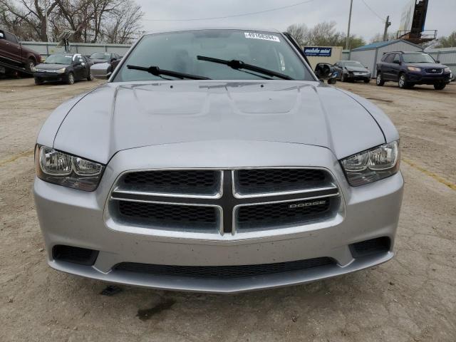 2B3CL3CGXBH537571 - 2011 DODGE CHARGER SILVER photo 5