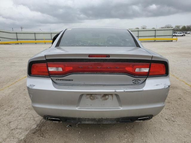 2B3CL3CGXBH537571 - 2011 DODGE CHARGER SILVER photo 6