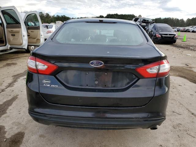 3FA6P0H77DR327174 - 2013 FORD FUSION SE BLACK photo 6