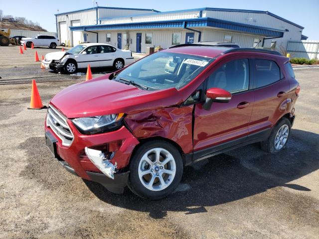 MAJ6S3GL2KC289945 - 2019 FORD ECOSPORT SE 红色 照片 1