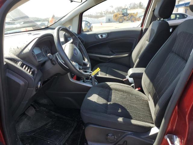 MAJ6S3GL2KC289945 - 2019 FORD ECOSPORT SE 红色 照片 7