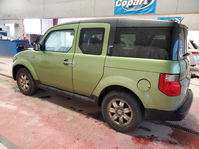 5J6YH28777L014327 - 2007 HONDA ELEMENT EX GREEN photo 2