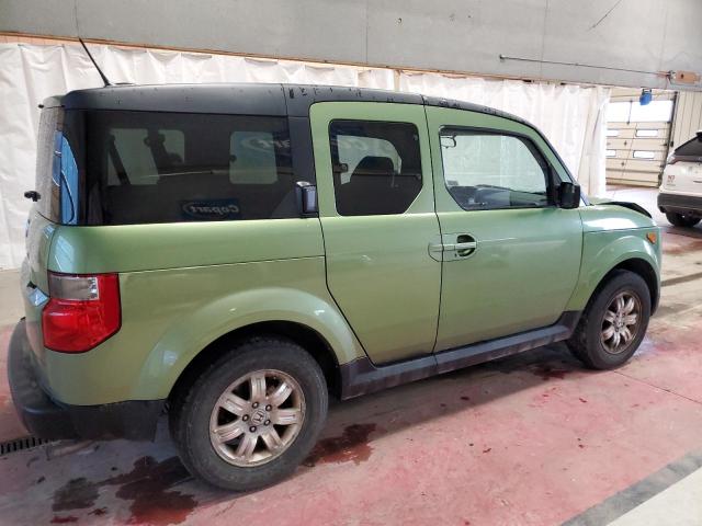 5J6YH28777L014327 - 2007 HONDA ELEMENT EX GREEN photo 3