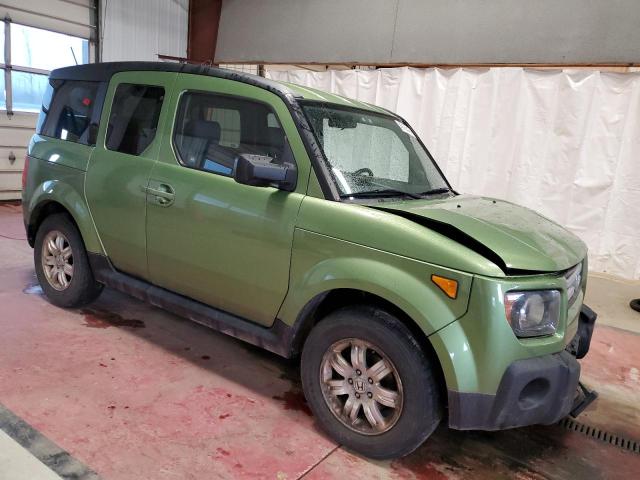 5J6YH28777L014327 - 2007 HONDA ELEMENT EX GREEN photo 4