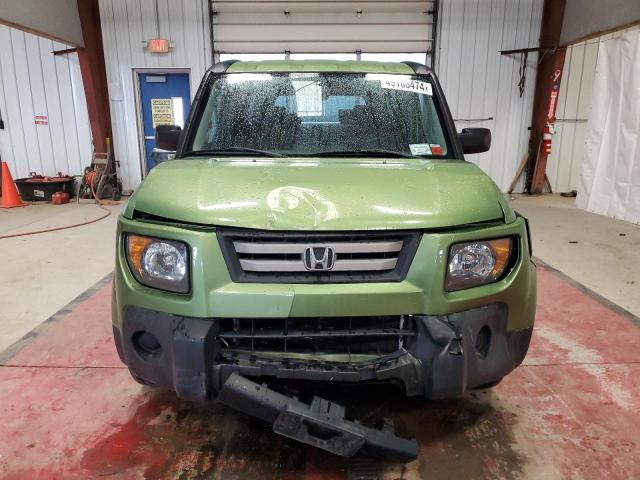 5J6YH28777L014327 - 2007 HONDA ELEMENT EX GREEN photo 5