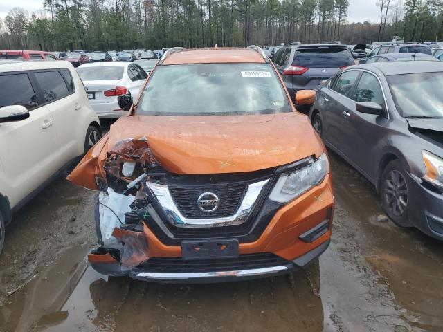 JN8AT2MT8KW265734 - 2019 NISSAN ROGUE S ORANGE photo 5