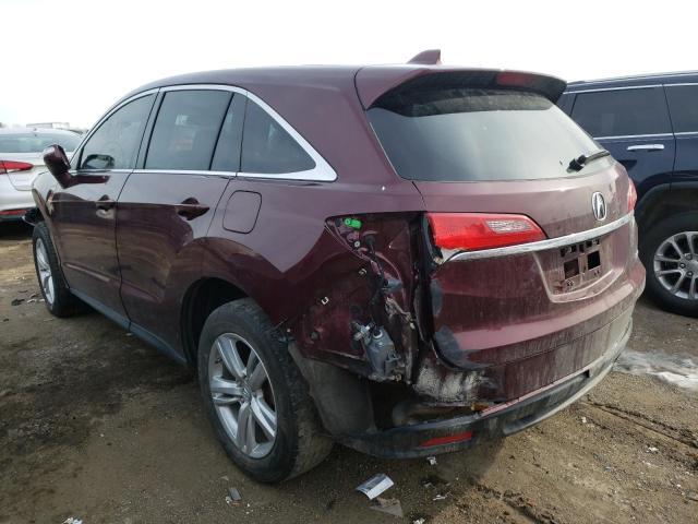 5J8TB4H59EL014601 - 2014 ACURA RDX TECHNOLOGY MAROON photo 3