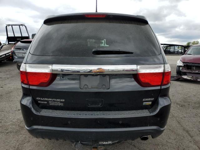 1C4RDJDG1DC653823 - 2013 DODGE DURANGO CREW BLACK photo 6