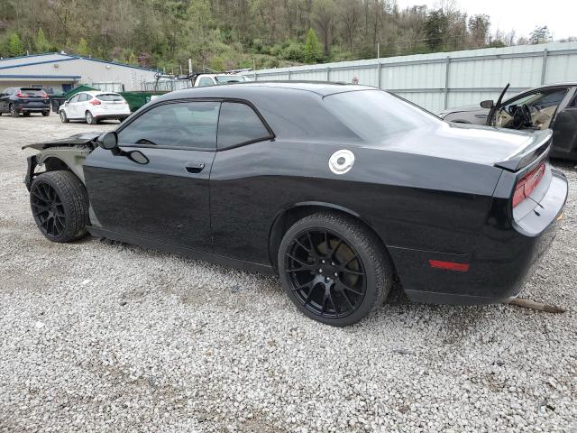 2C3CDYAG1DH520080 - 2013 DODGE CHALLENGER SXT BLACK photo 2