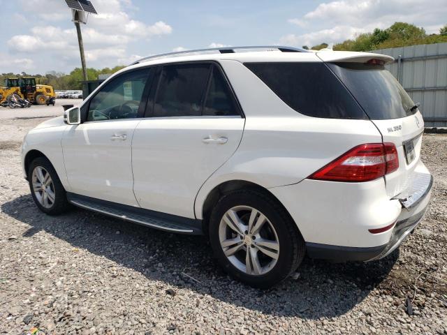 4JGDA5HB5FA558801 - 2015 MERCEDES-BENZ ML 350 4MATIC WHITE photo 2