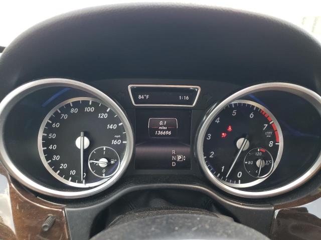 4JGDA5HB5FA558801 - 2015 MERCEDES-BENZ ML 350 4MATIC WHITE photo 9