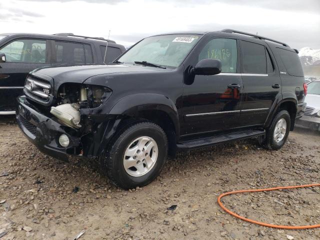 5TDBT48A01S046463 - 2001 TOYOTA SEQUOIA LIMITED BLACK photo 1