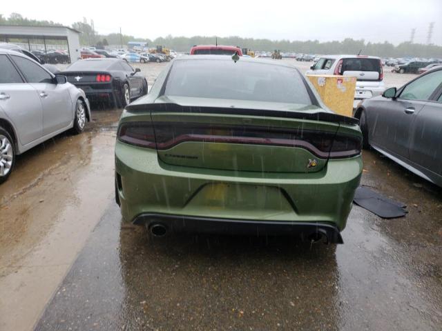 2C3CDXGJXLH201417 - 2020 DODGE CHARGER SCAT PACK GREEN photo 6
