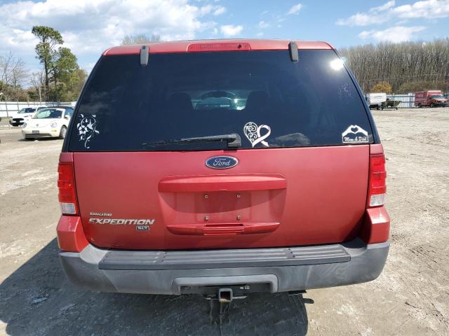 1FMPU16L03LB21183 - 2003 FORD EXPEDITION XLT RED photo 6