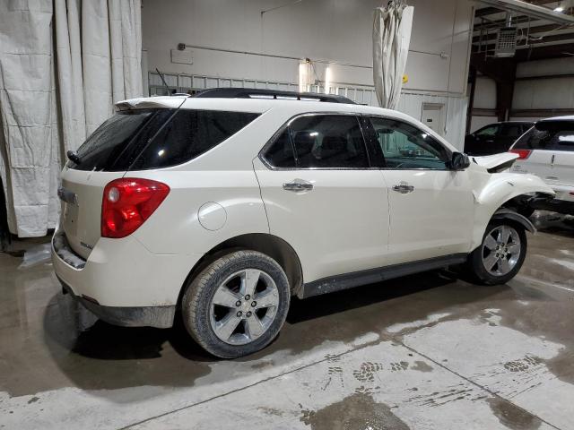 1GNFLFEKXFZ132564 - 2015 CHEVROLET EQUINOX LT WHITE photo 3