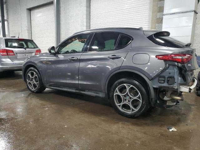 ZASFAKPN3J7B66355 - 2018 ALFA ROMEO STELVIO SPORT CHARCOAL photo 2