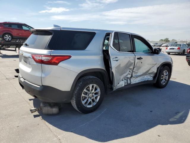 1GNERFKWXKJ251970 - 2019 CHEVROLET TRAVERSE LS SILVER photo 3