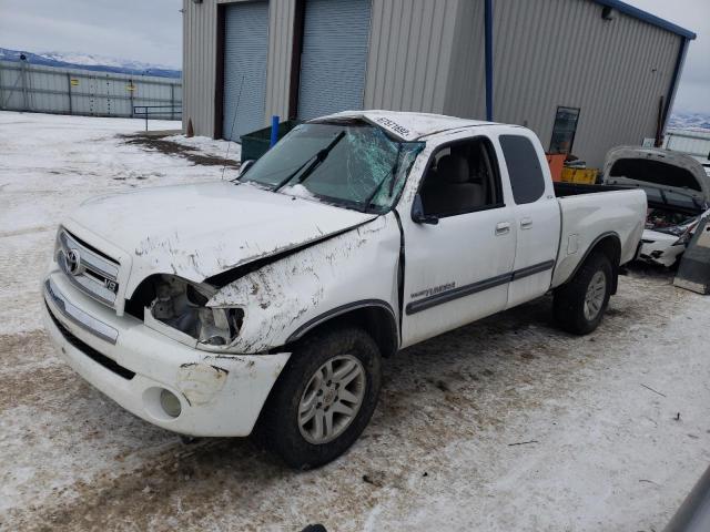 5TBBT44105S467281 - 2005 TOYOTA TUNDRA ACCESS CAB SR5 WHITE photo 1