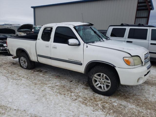 5TBBT44105S467281 - 2005 TOYOTA TUNDRA ACCESS CAB SR5 WHITE photo 4