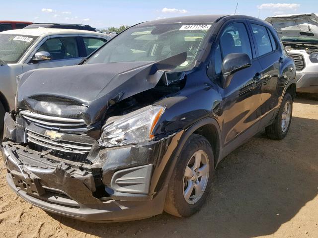 KL7CJNSB5GB717351 - 2016 CHEVROLET TRAX LS  photo 2