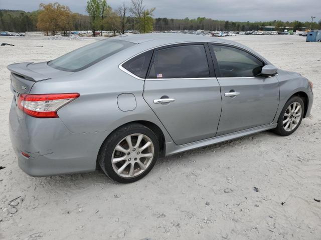 3N1AB7AP4DL798923 - 2013 NISSAN SENTRA S GRAY photo 3