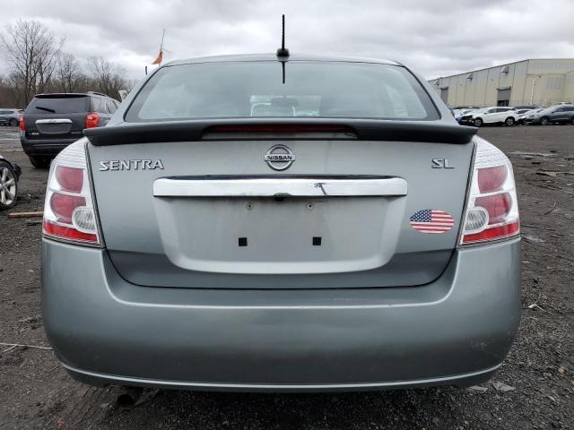 3N1AB6AP1CL629810 - 2012 NISSAN SENTRA 2.0 GRAY photo 6