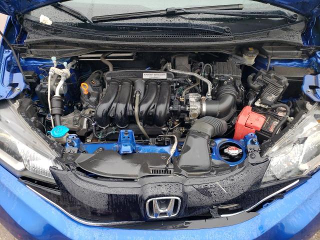 JHMGK5H78HS019062 - 2017 HONDA FIT EX BLUE photo 11