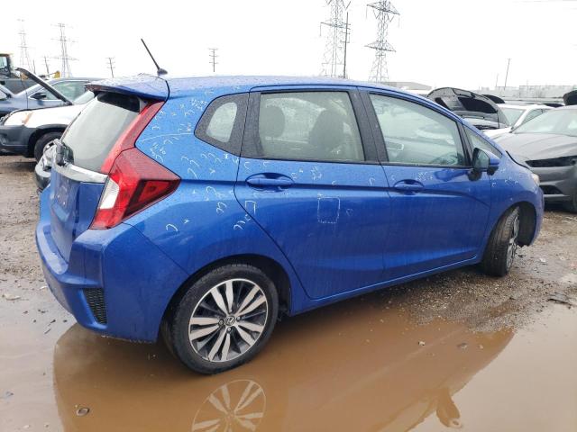 JHMGK5H78HS019062 - 2017 HONDA FIT EX BLUE photo 3