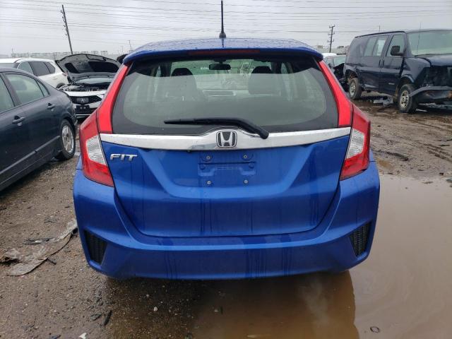 JHMGK5H78HS019062 - 2017 HONDA FIT EX BLUE photo 6