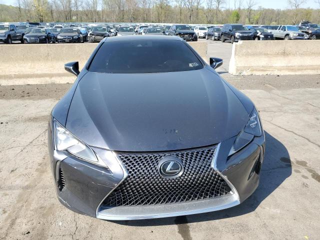 JTHHP5AY8JA002914 - 2018 LEXUS LC 500 CHARCOAL photo 5