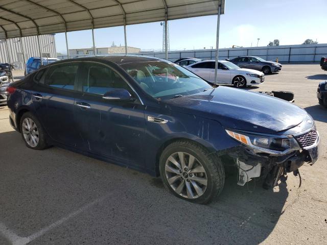 5XXGT4L38HG172435 - 2017 KIA OPTIMA LX BLUE photo 4