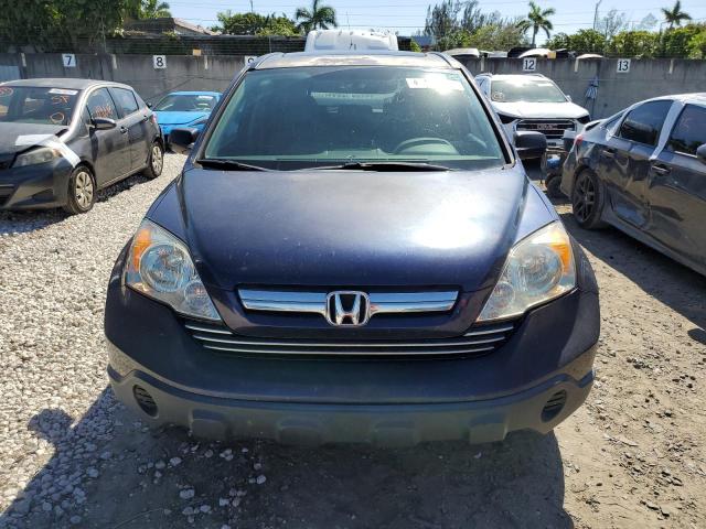 5J6RE38579L030757 - 2009 HONDA CR-V EX BLUE photo 5