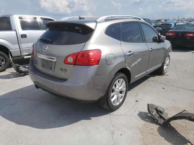 JN8AS5MTXBW158009 - 2011 NISSAN ROGUE S GRAY photo 4