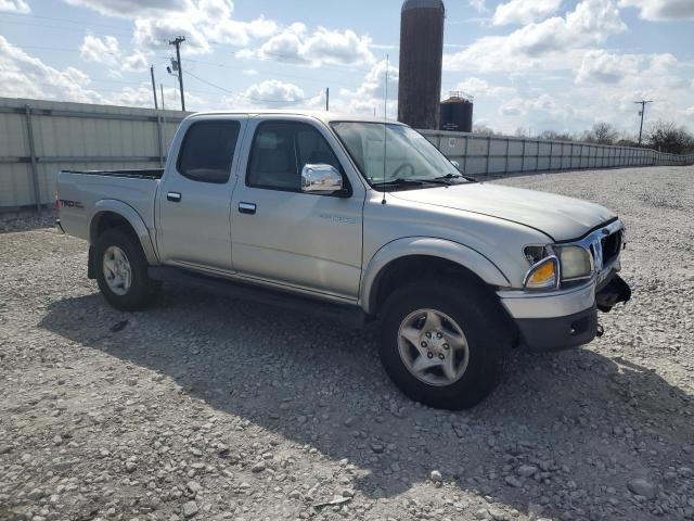 5TEGN92N73Z192311 - 2003 TOYOTA TACOMA DOUBLE CAB PRERUNNER SILVER photo 4