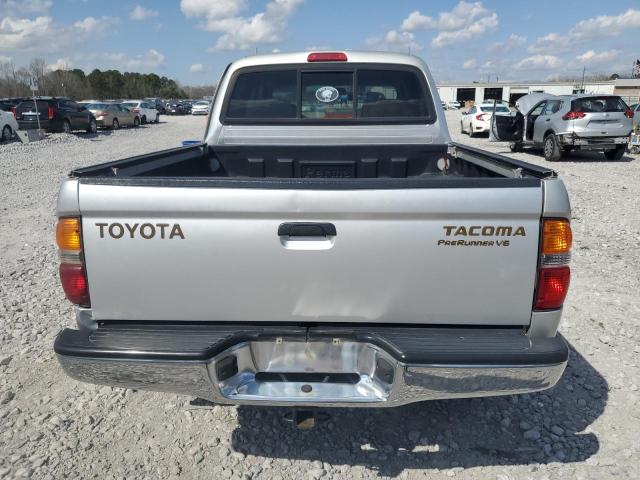 5TEGN92N73Z192311 - 2003 TOYOTA TACOMA DOUBLE CAB PRERUNNER SILVER photo 6