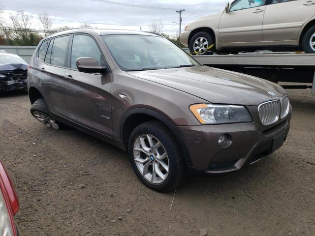 5UXWX7C53DL980963 - 2013 BMW X3 XDRIVE35I BROWN photo 4