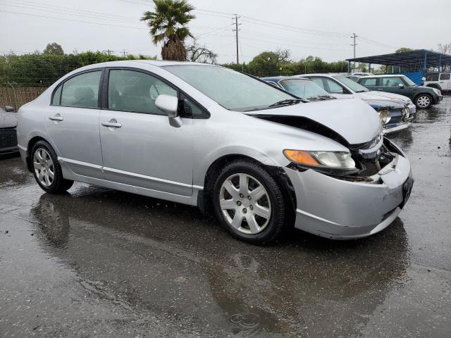 2HGFA16518H524623 - 2008 HONDA CIVIC LX SILVER photo 4