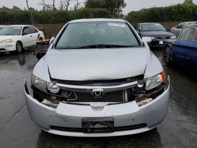 2HGFA16518H524623 - 2008 HONDA CIVIC LX SILVER photo 5