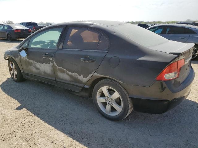 2HGFA16659H524070 - 2009 HONDA CIVIC LX-S შავი ფოტო 2
