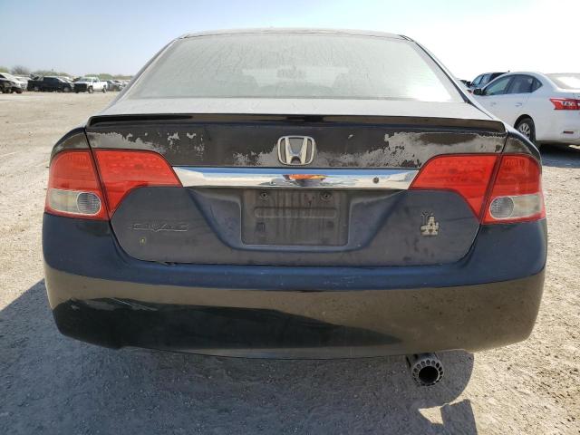 2HGFA16659H524070 - 2009 HONDA CIVIC LX-S შავი ფოტო 6