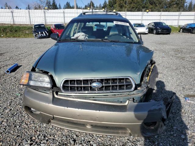 4S3BH675247644683 - 2004 SUBARU LEGACY OUTBACK AWP 绿色 照片 5