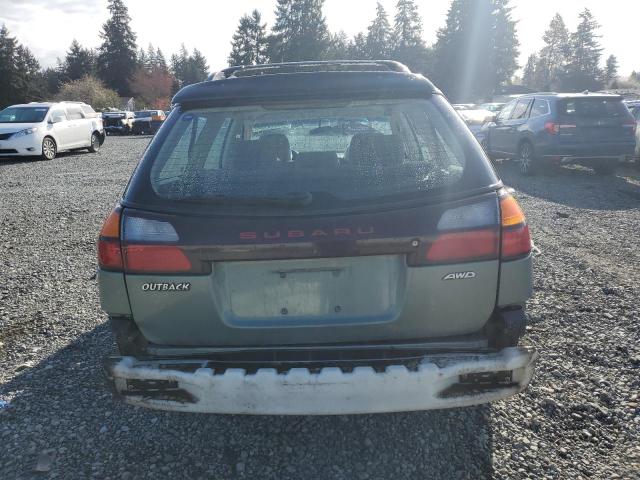 4S3BH675247644683 - 2004 SUBARU LEGACY OUTBACK AWP 绿色 照片 6