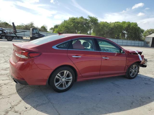 5NPE34AF2JH644966 - 2018 HYUNDAI SONATA SPORT RED photo 3