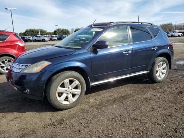 JN8AZ08WX6W524642 - 2006 NISSAN MURANO SL BLUE photo 1