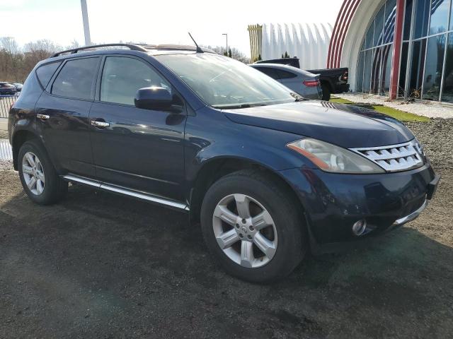 JN8AZ08WX6W524642 - 2006 NISSAN MURANO SL BLUE photo 4